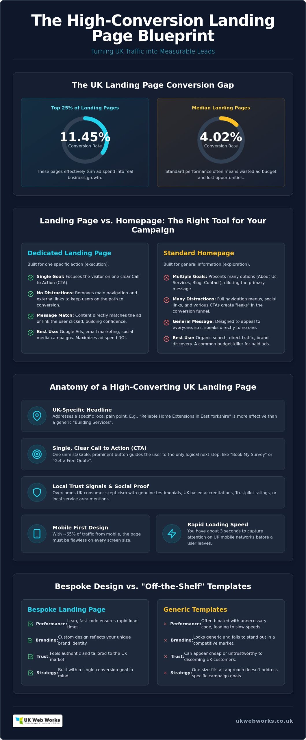 Landing Page Design Services UK: A No-Nonsense Guide to Higher Conversions (2026)