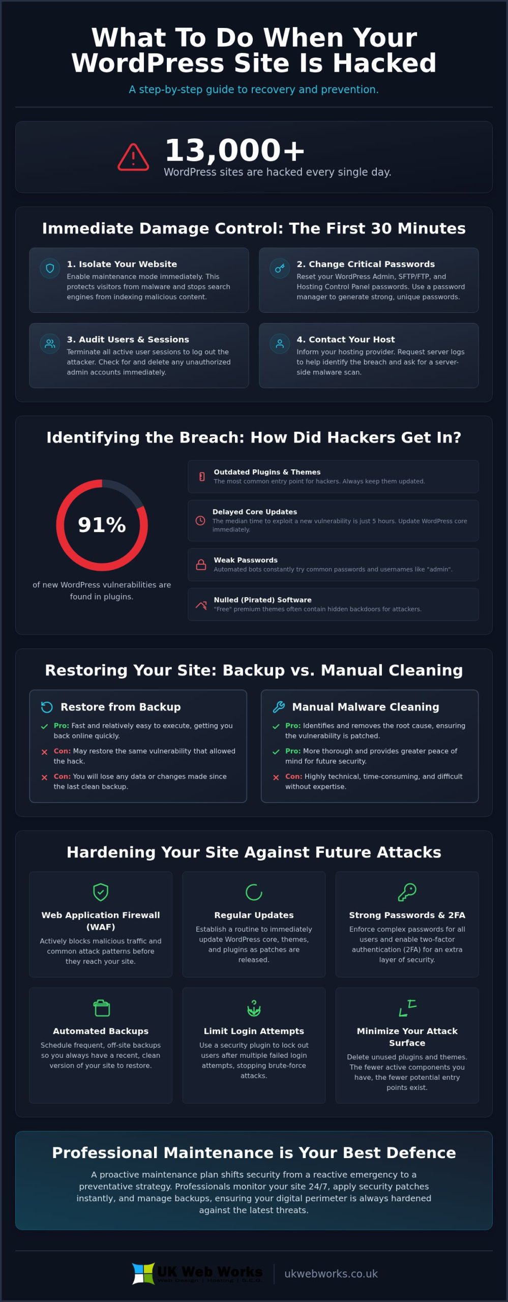 My WordPress Site Has Been Hacked: A Step-by-Step Recovery Guide
